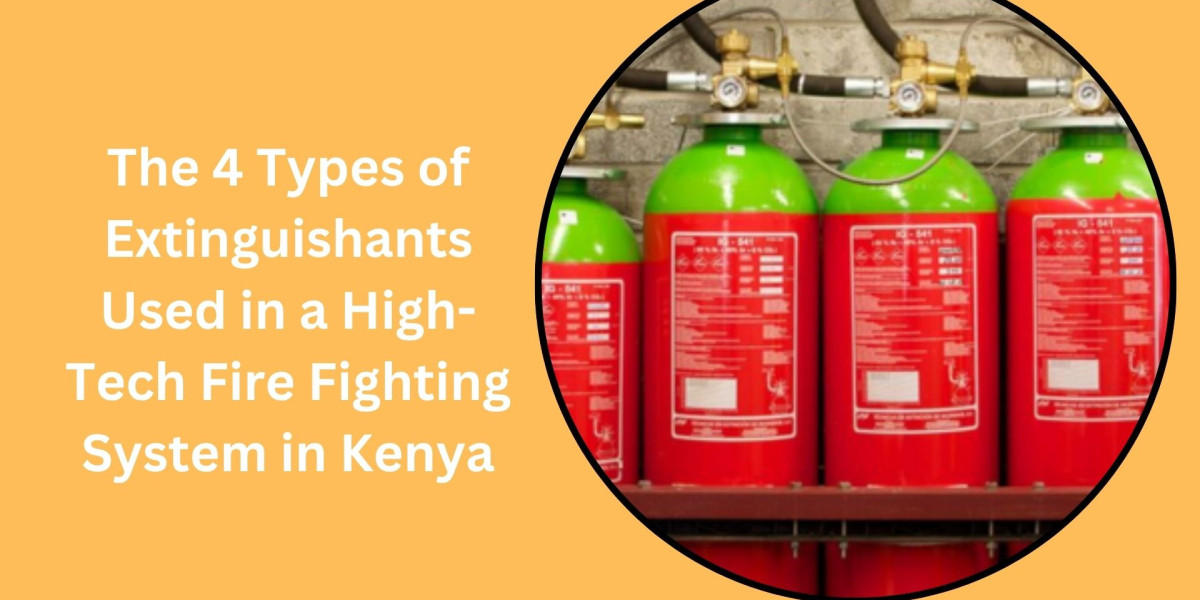 The 4 Types of Extinguishants Used in a High-Tech Fire Fighting System in Kenya