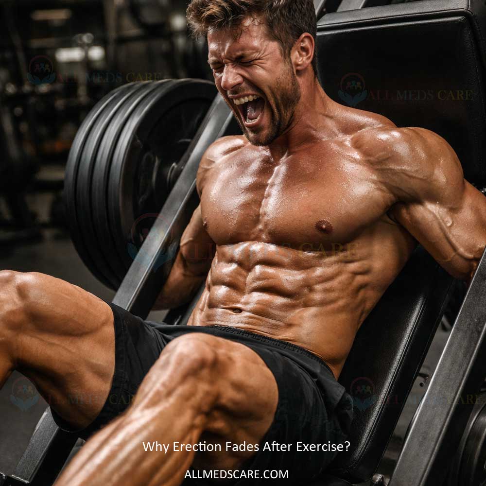 Erection Fades After Exercise? Why It Happens After Leg Day & When to Worry?