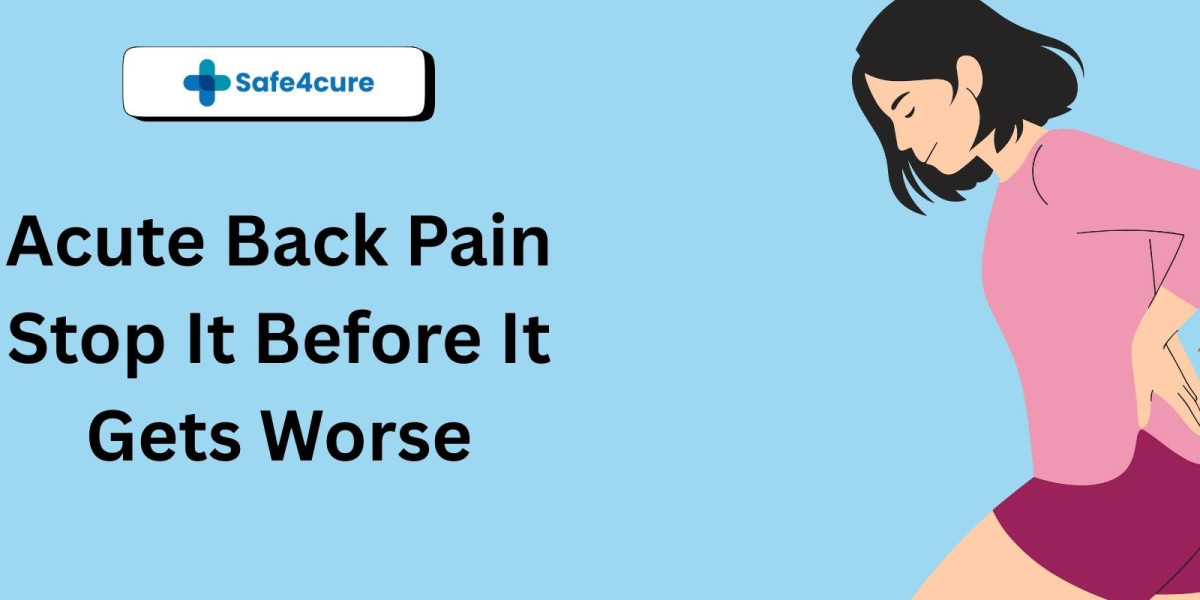 Acute Back Pain at Work: Causes, Relief, and Prevention Tips
