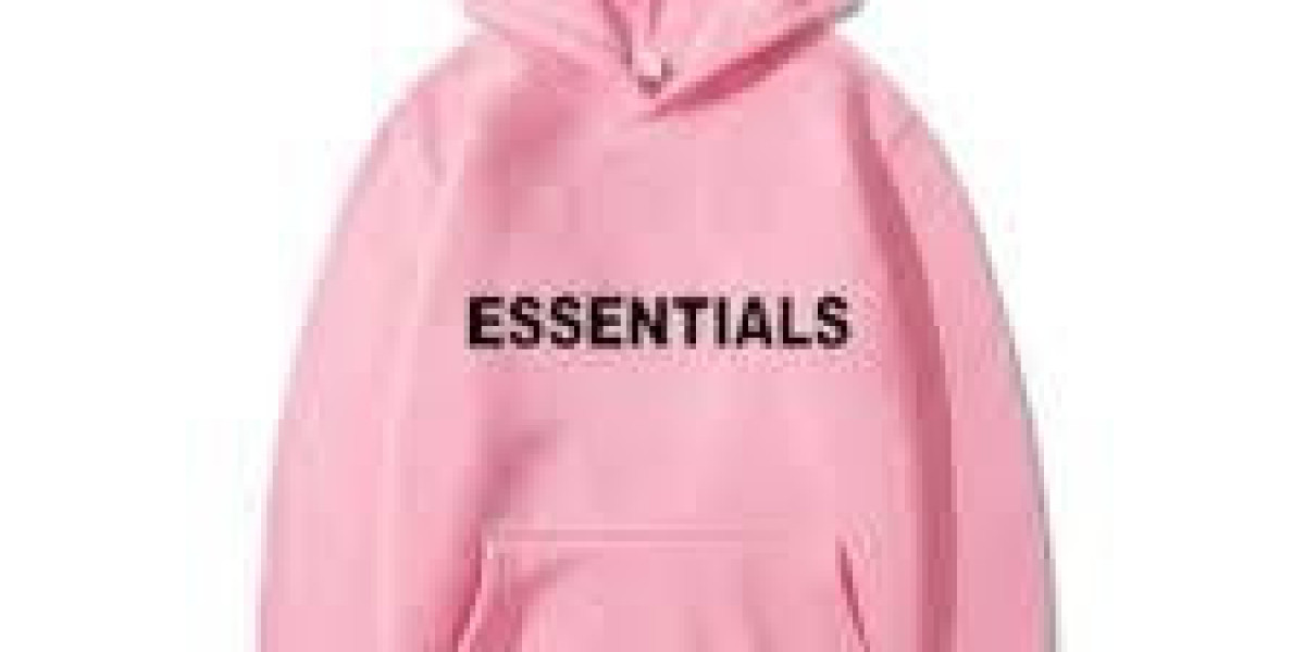 Pink Essentials Hoodie: Modern Streetwear Icon
