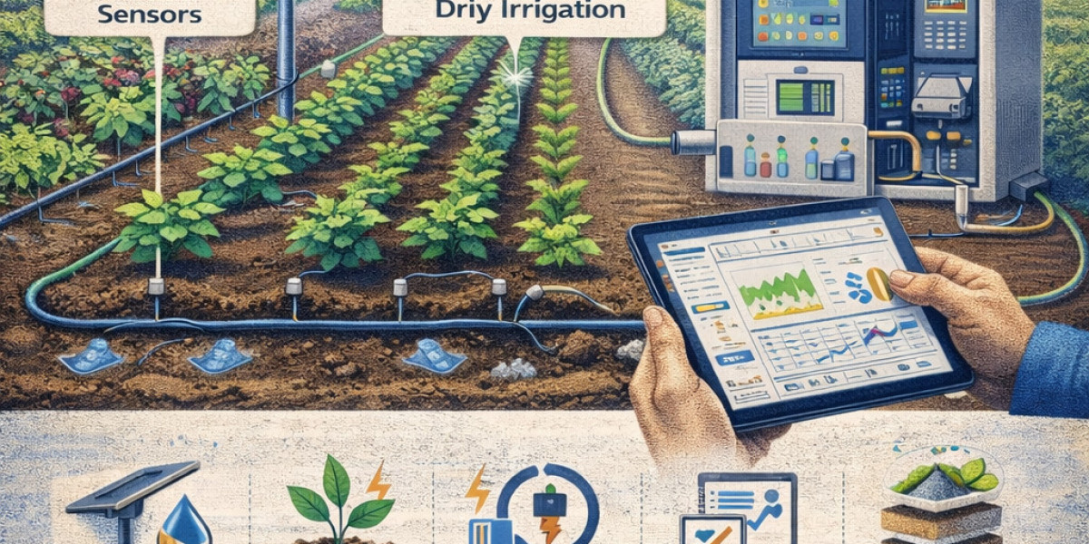 Smart Micro Irrigation System – Precision Watering for Modern Agriculture