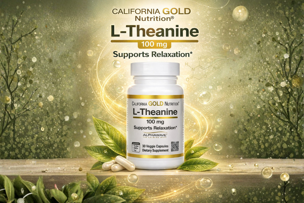 5 Powerful Benefits of California Gold Nutrition L-Theanine