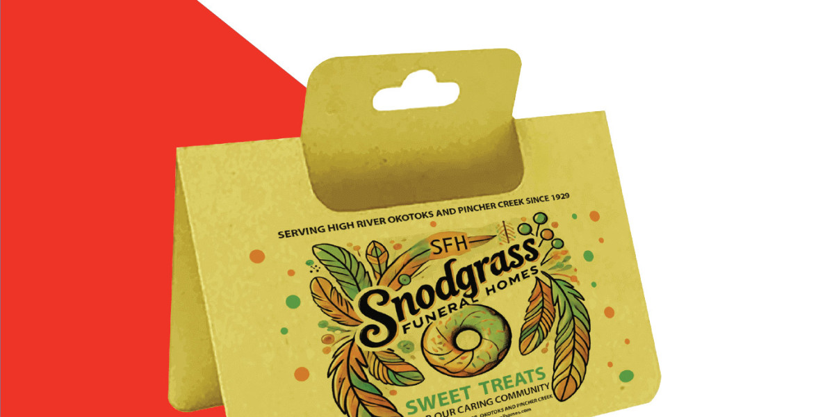 Custom Header Cards Pemium Bag Toppers & Hanging Display Cards