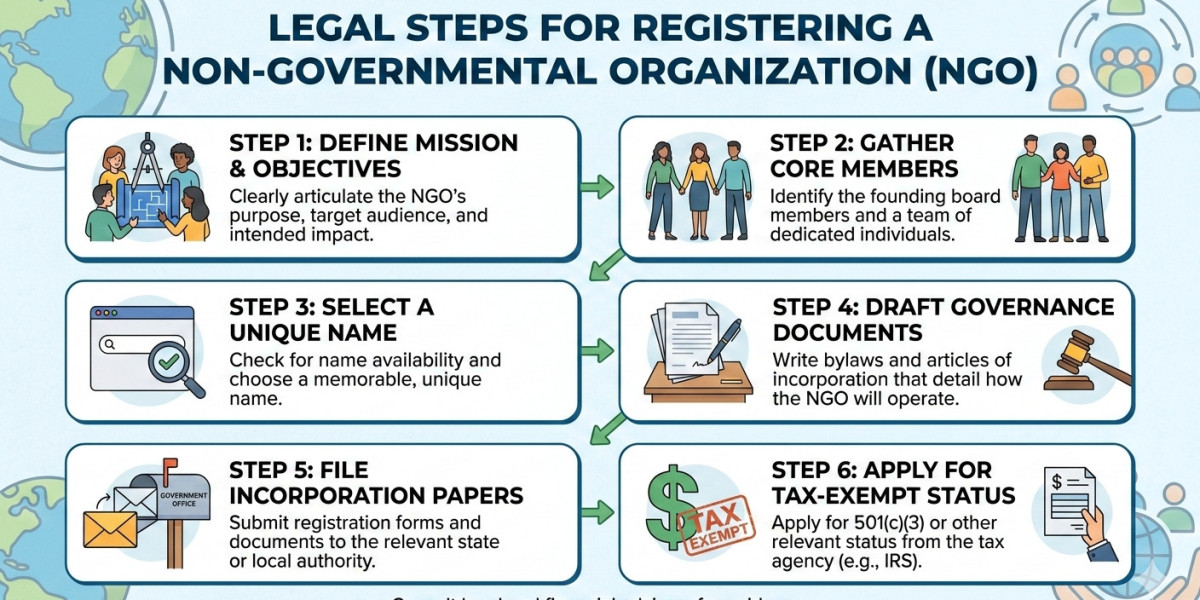 Legal Steps for Registering a Non Governmental Organization