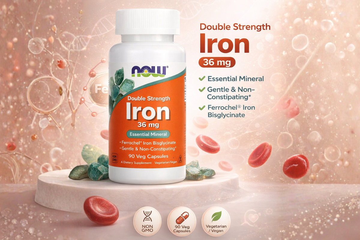 NOW Foods Iron 36 mg: 5 Proven Wellness Benefits