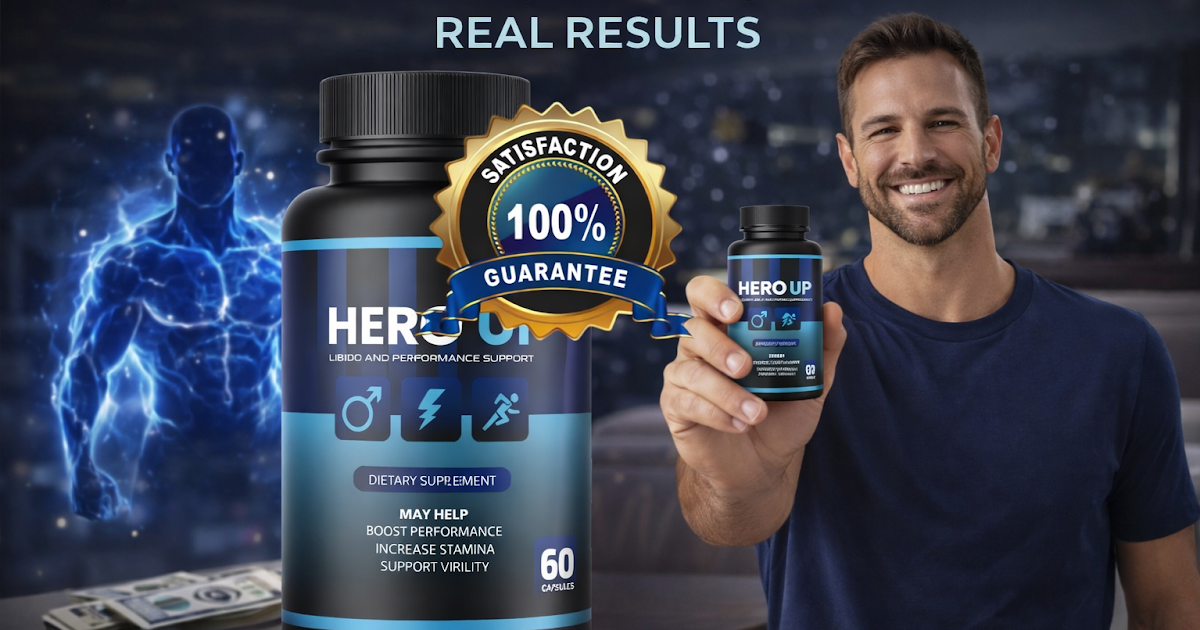 Buy HeroUP After Boosting Male Strength & Performance – Real Results ~ Get Health Club