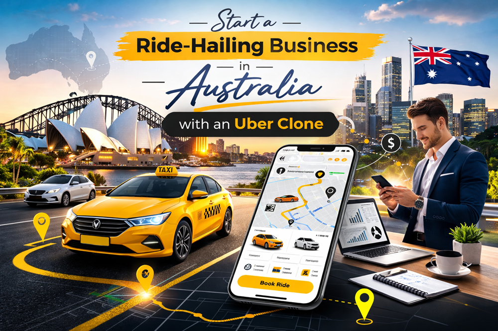 Start a Ride-Hailing Business in Australia with an Uber Clone