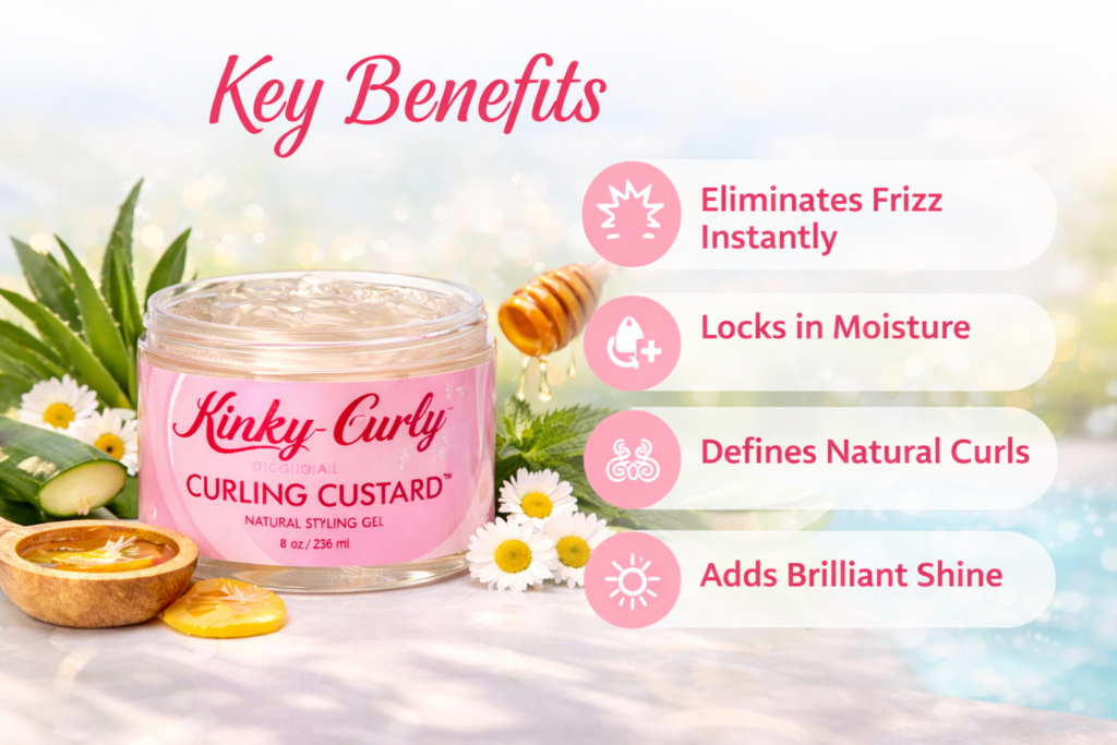 Custard for Curly Hair: Kinky-Curly Curling Custard Review