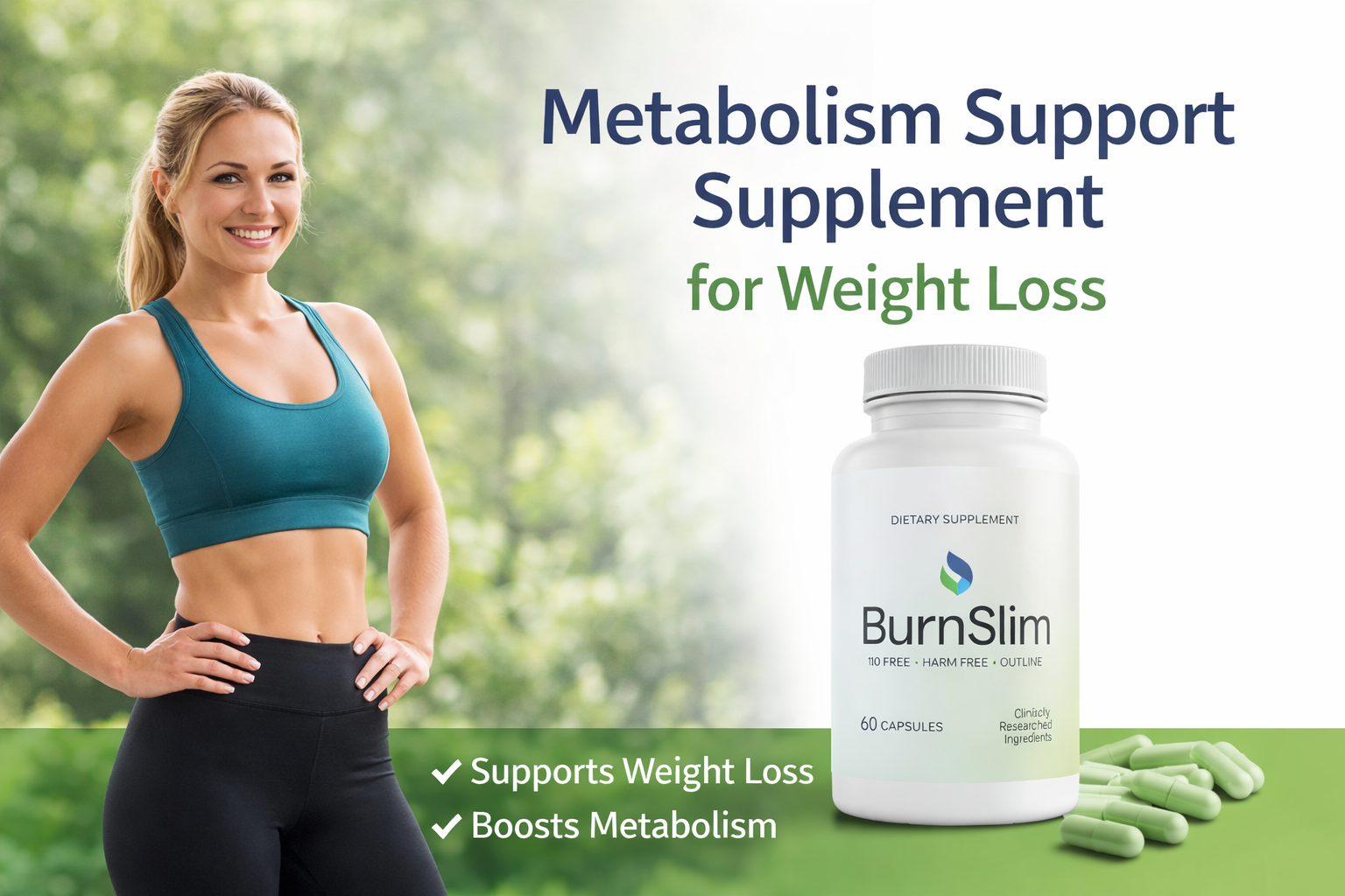 Burn Slim Metabolism Support Supplement for Weight Loss | Boycat