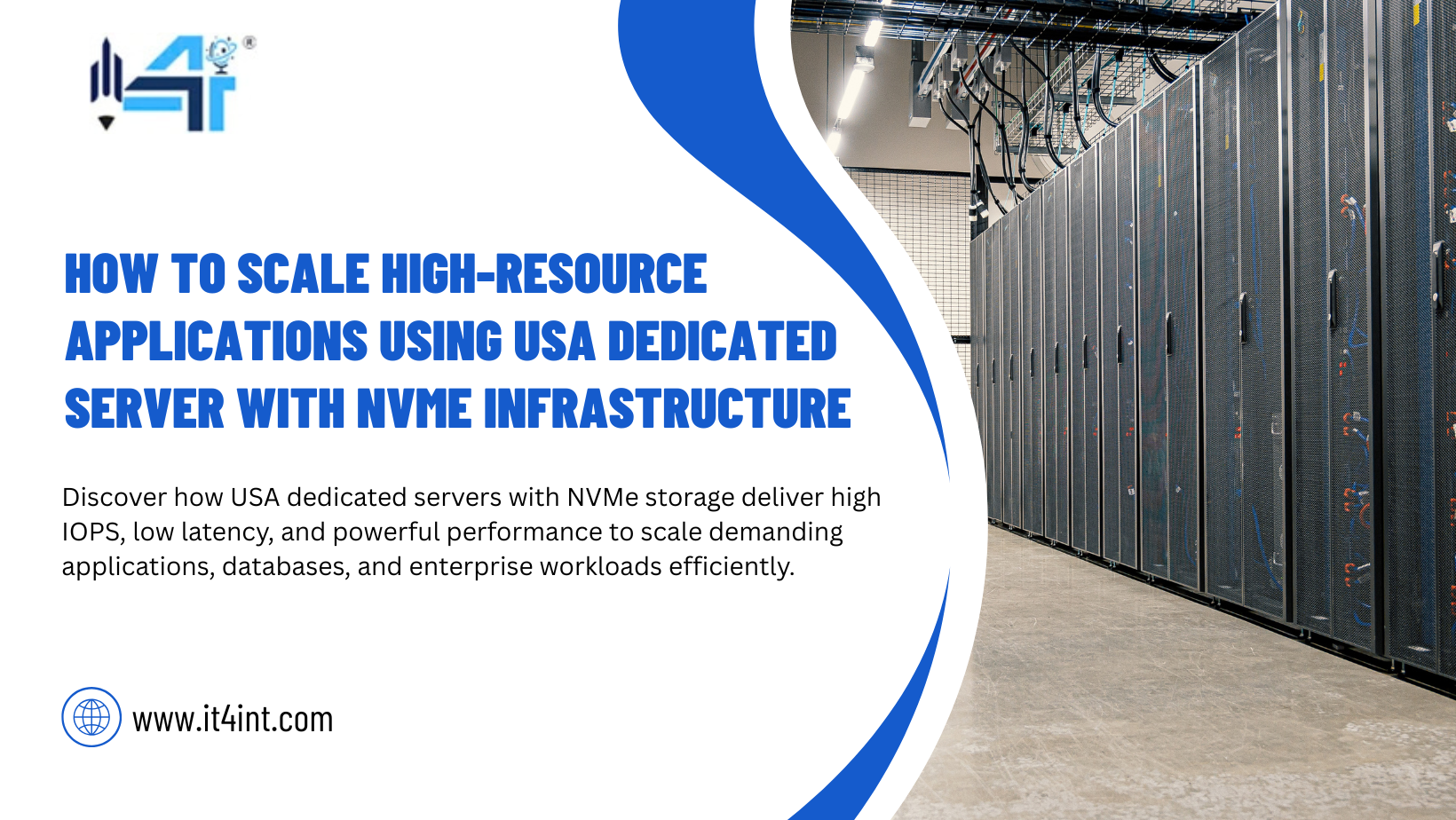 How to Scale High-Resource Applications Using USA Dedicated Server with NVMe Infrastructure