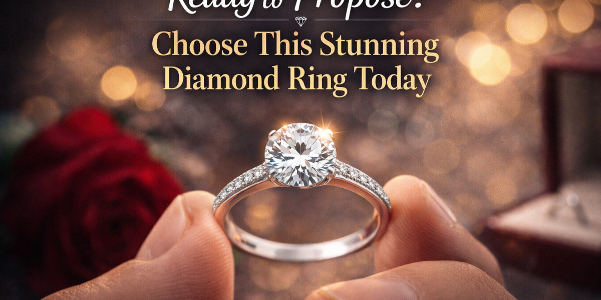 Ready to Propose? Choose This Stunning Diamond Ring Today