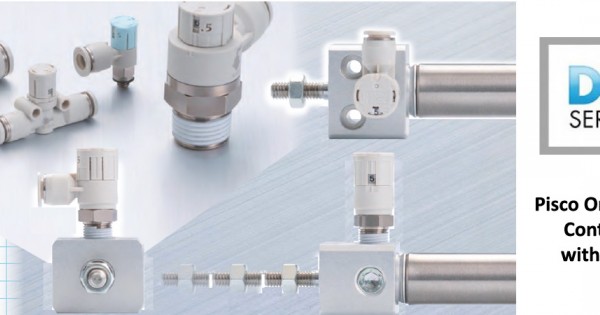 Pisco One Way Flow Control Valve with Indicator