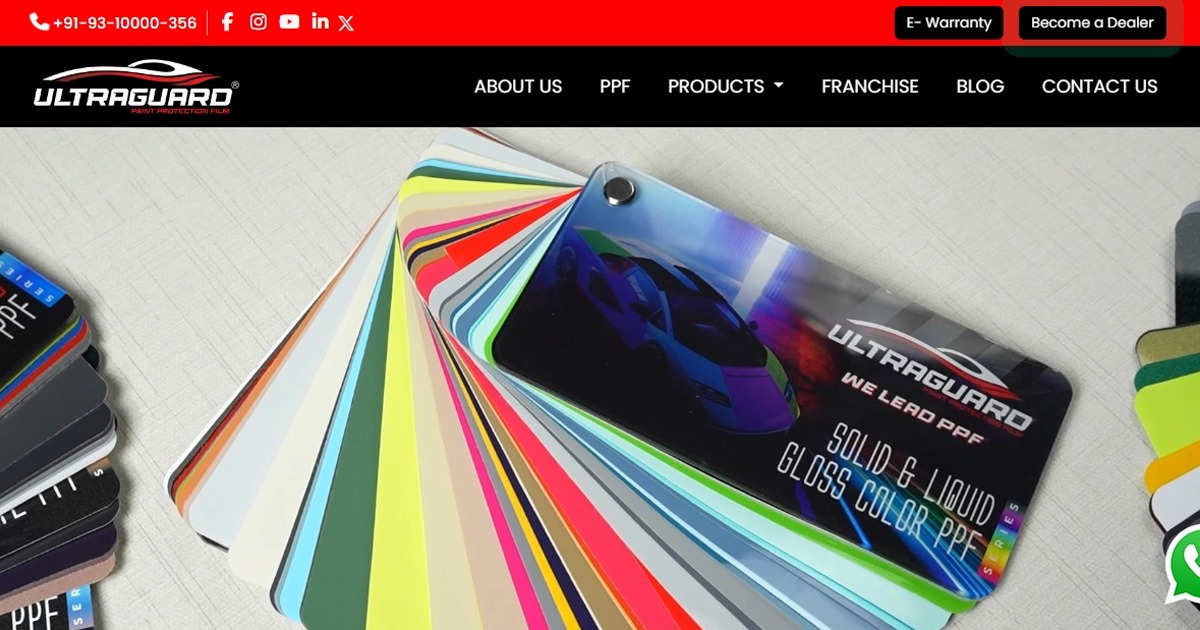 Paint Protection Film - PPF on Cars by Ultraguard