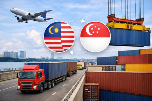 Malaysia to Singapore Cargo: Compare Trucking vs Air Freight - Writeology X