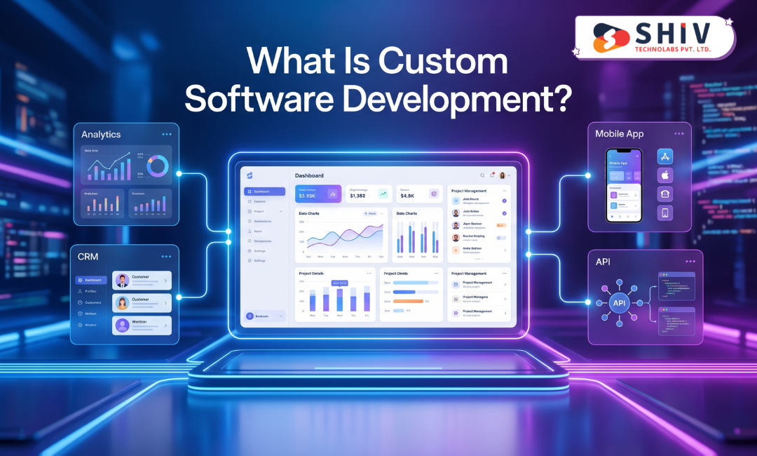 Software Development Consulting vs Custom Software: Which Is Better? – #1 Mobile App Development Blogs by Shiv Technolabs