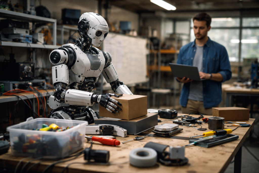 Why Real-World Robot Training Data Closes the Sim-to-Real Gap