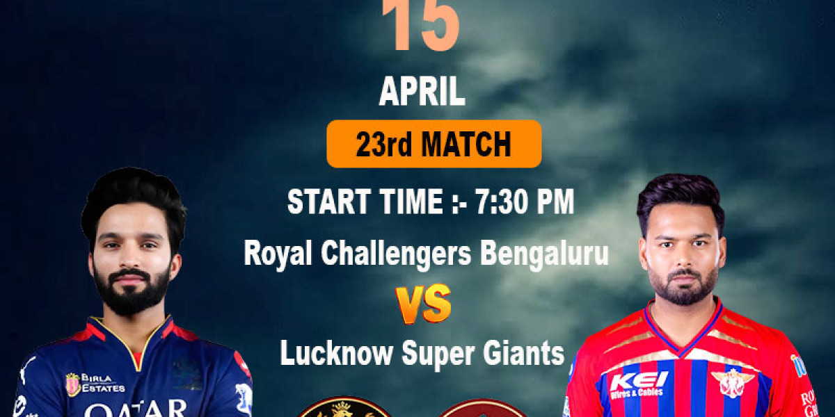 IPL Cricket ID for RCB vs LSG IPL 2026 Match Live at Bengaluru 7:30 PM Updates Today