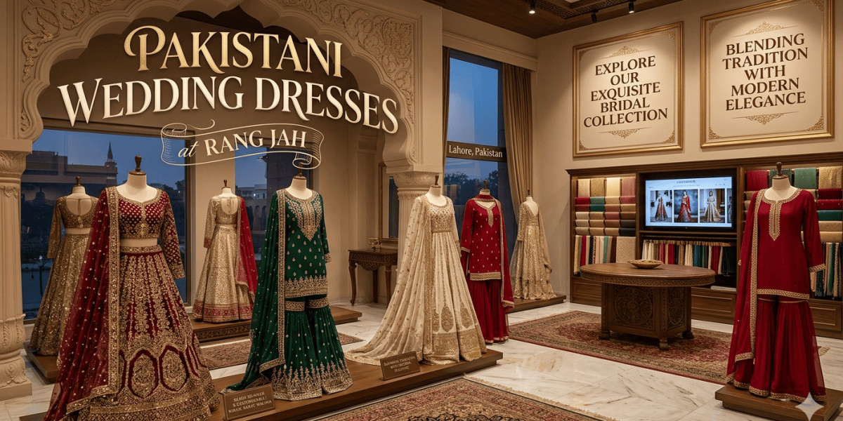 Pakistani Wedding Dresses for Bridal at Rang Jah – Perfect Outfits for UK Brides