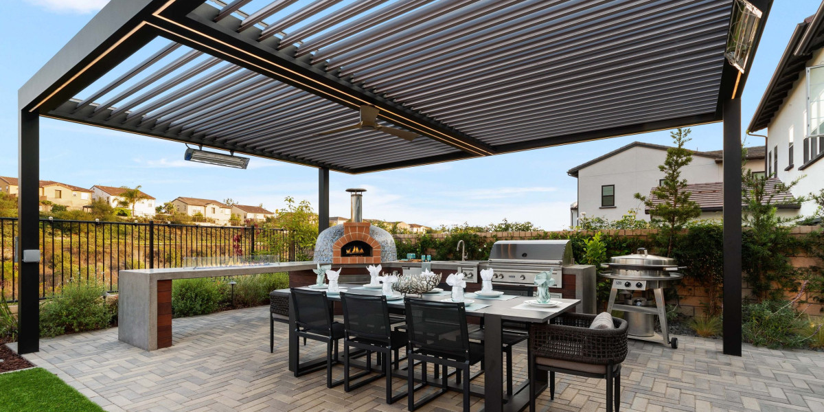 RT Louver Pergola: Premium Outdoor Living with Integrated 4 Season Sunrooms