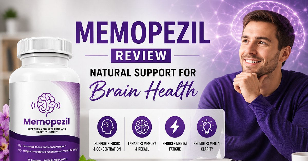 Memopezil Reviews : Natural Support for Brain Health