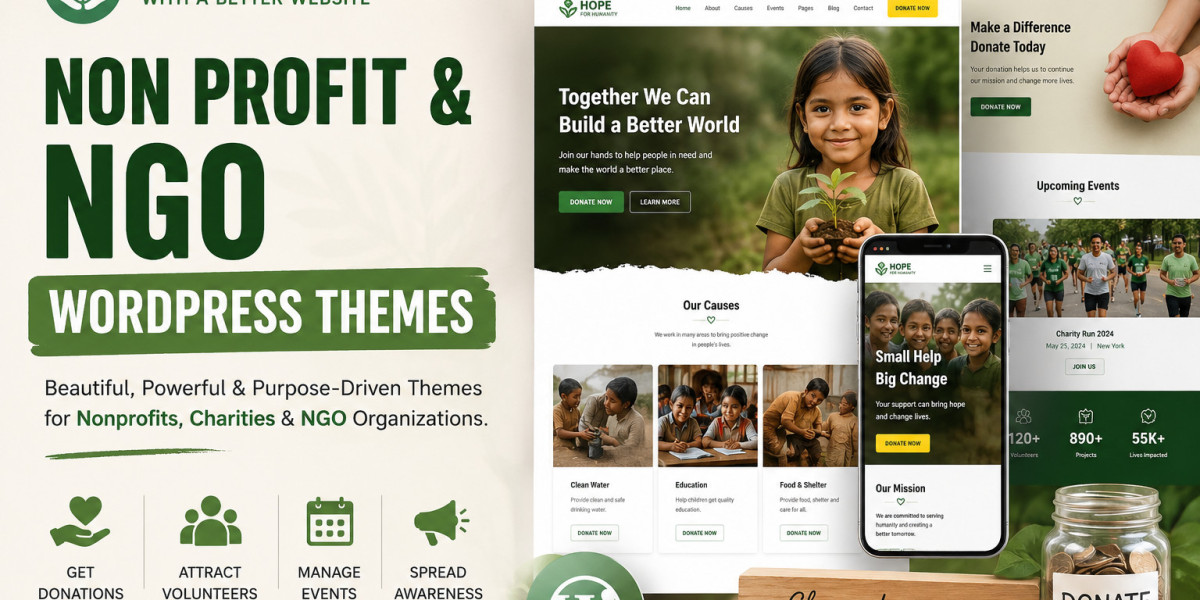 Non Profit & NGO WordPress Themes: Build Trust and Grow Your Mission Online