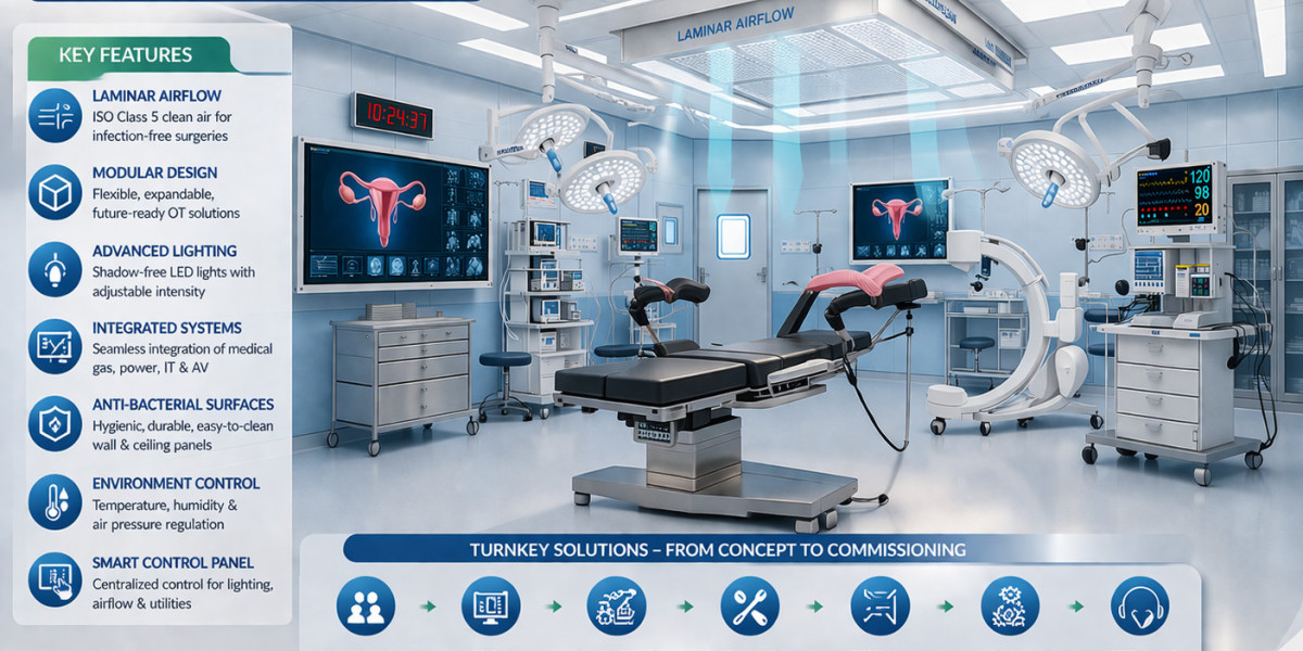 What are the advantages of a Gynaec Modular OT With Laminar Airflow?