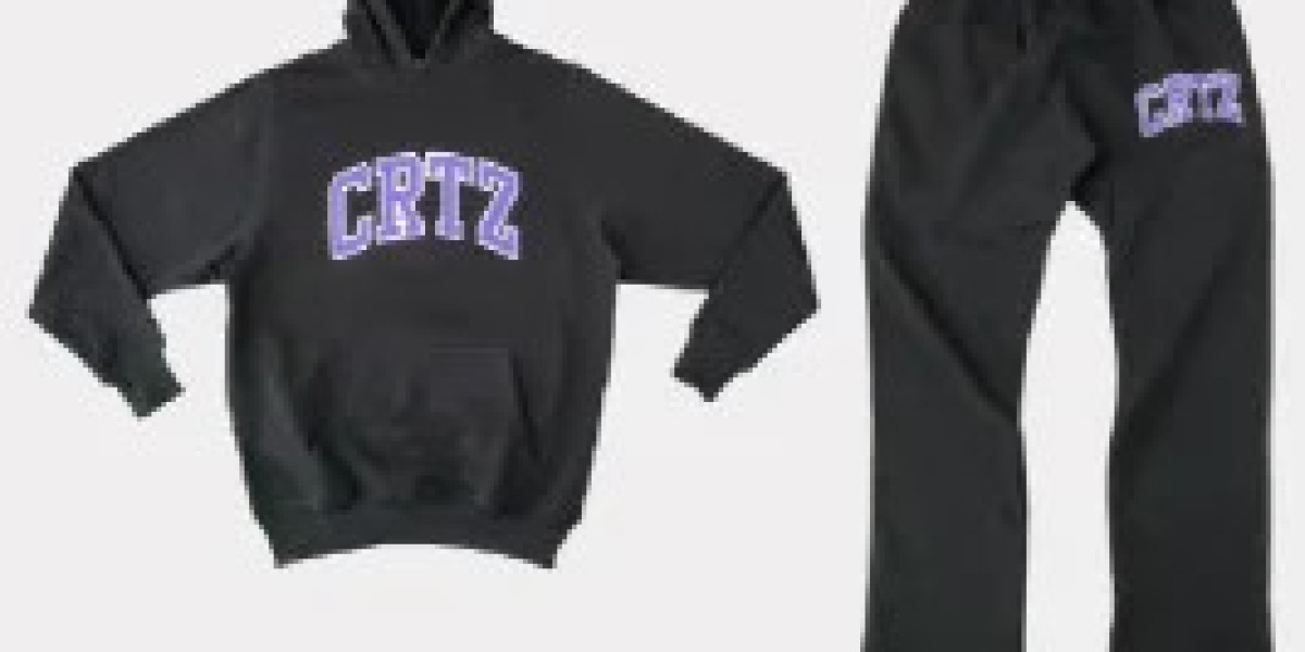 Corteiz Dropout Ensemble Set – Noir/Violet: The Ultimate Blend of Streetwear and Self-Expression