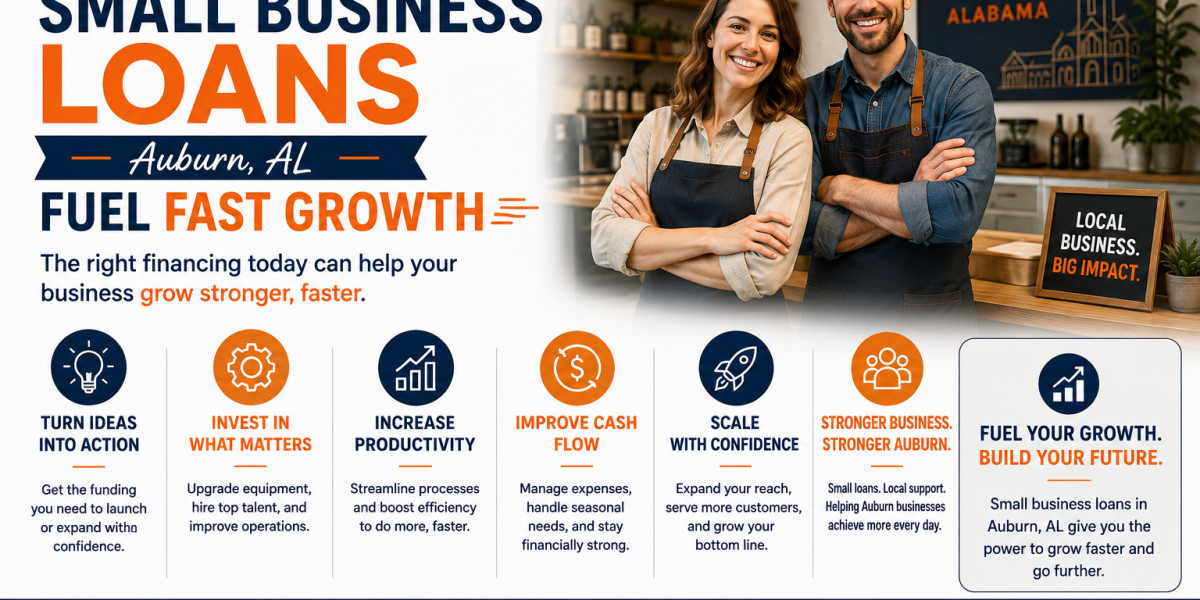 How Small Business Loans Auburn AL Fuel Fast Growth