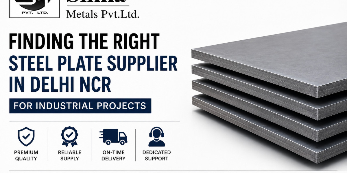 Finding the Right Steel Plate Supplier in Delhi NCR for Industrial Projects