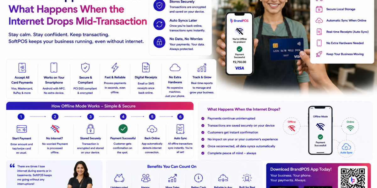 SoftPOS App Offline Mode: What Happens When the Internet Drops Mid-Transaction