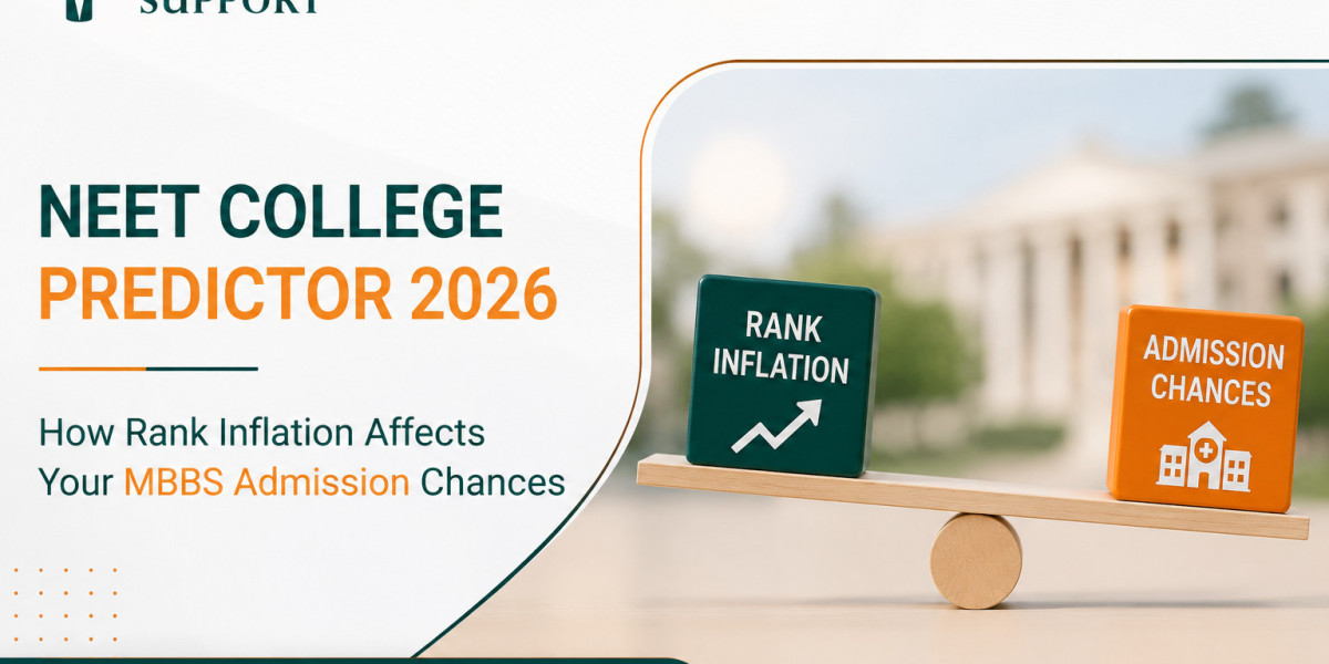 NEET College Predictor 2026: How Rank Inflation Affects Your MBBS Admission Chances