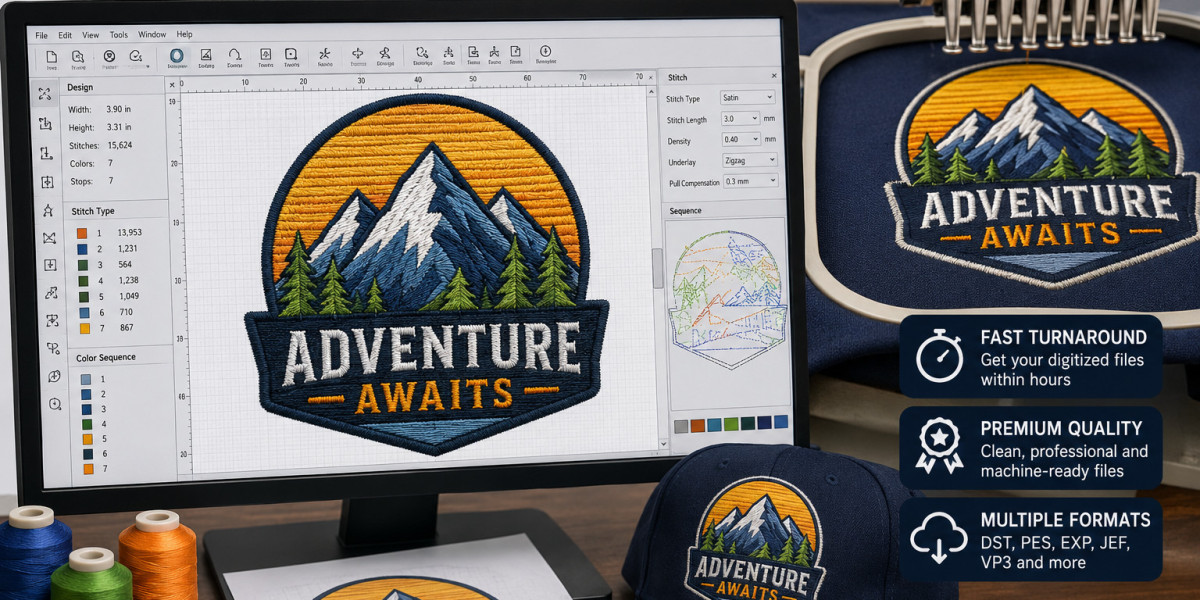 How Professional Digitizing Improves Embroidery Quality and Efficiency