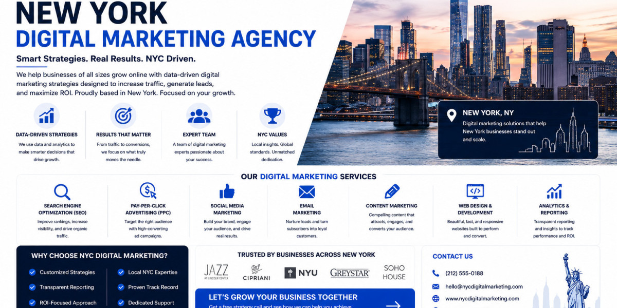 New York Digital Marketing Agency: Driving Business Growth in the Competitive NYC Market