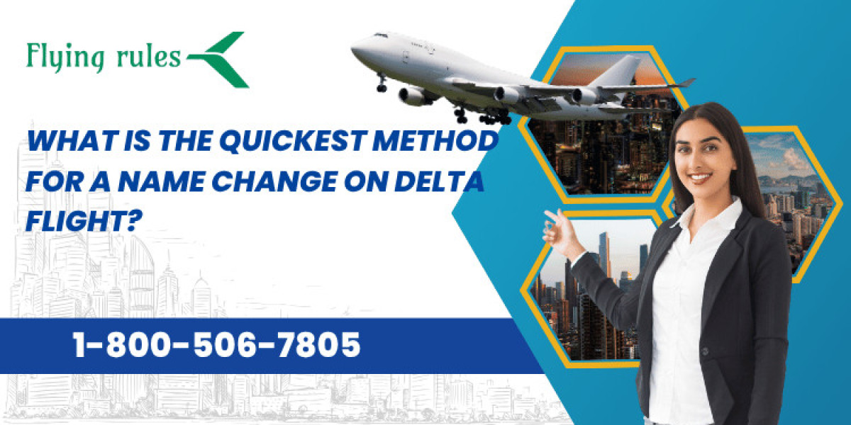 What Is The Quickest Method For A Name Change On Delta Flight?