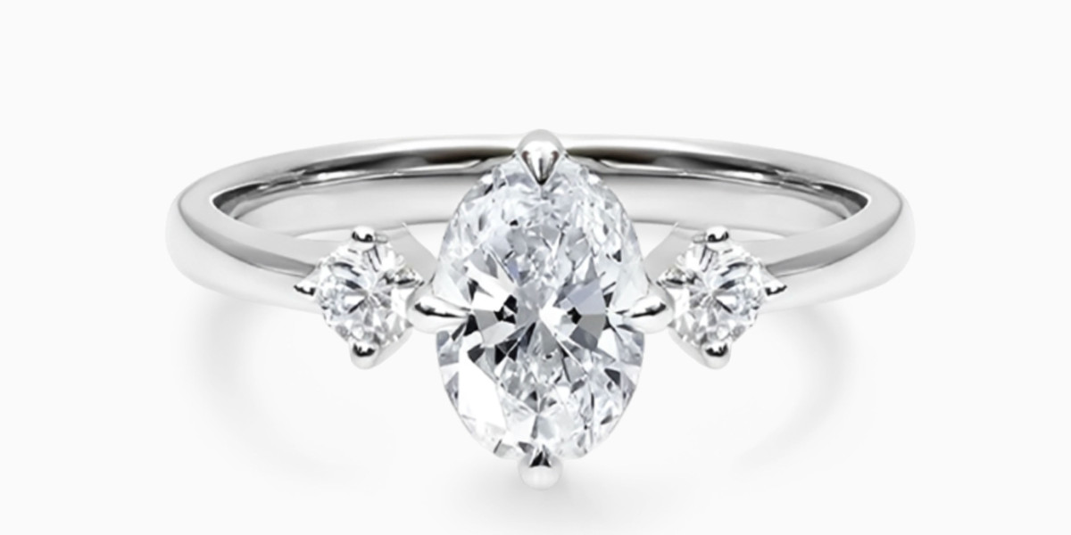 The Benefits of Choosing a Lab-Grown Oval Three-Stone Engagement Ring