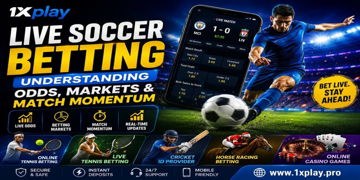 Live Soccer Betting: Understanding Odds, Markets & Match Momentum