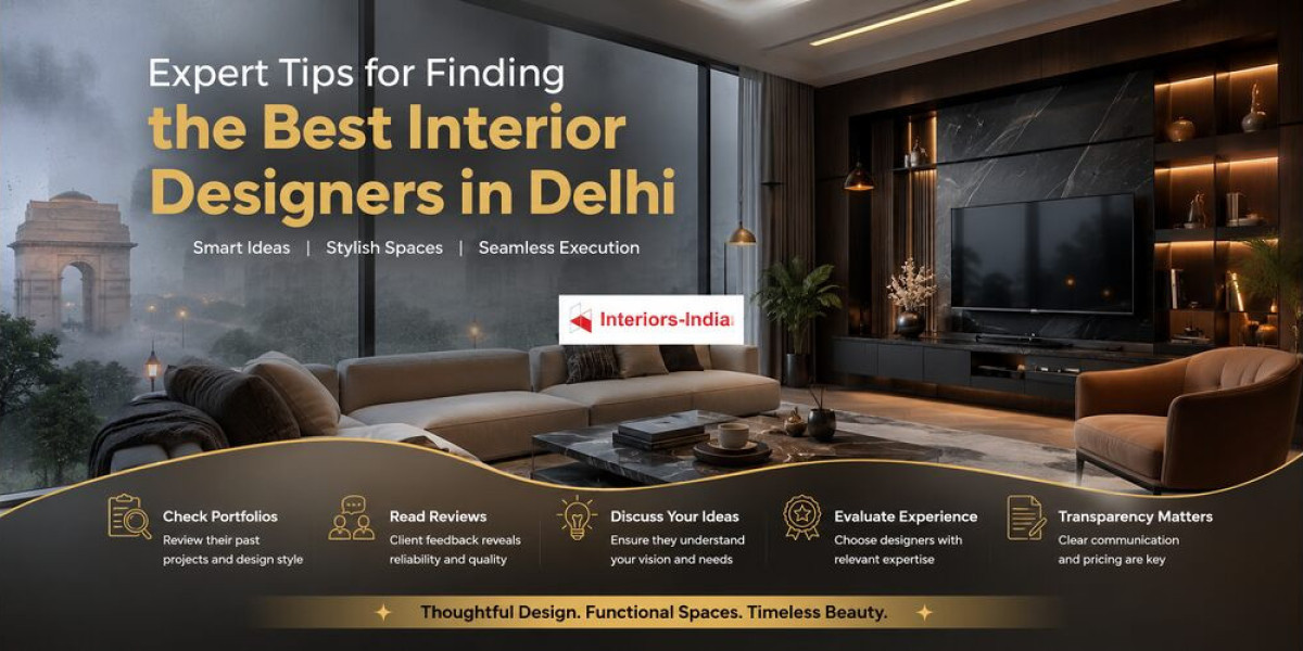 Expert Tips for Finding the Best Interior Designers in Delhi