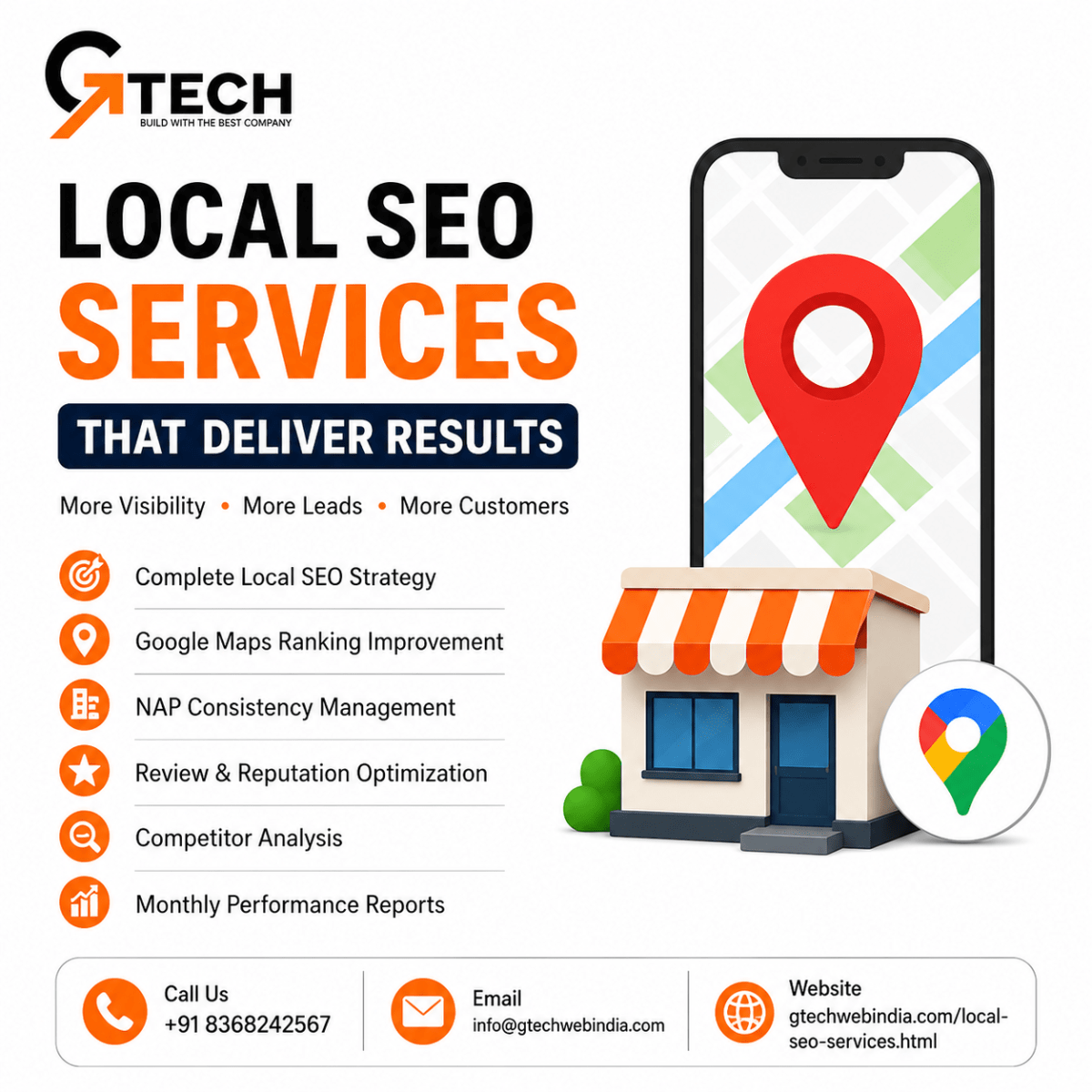 Why Mobile Searches Make Local SEO Services More Important – gtechwebindia