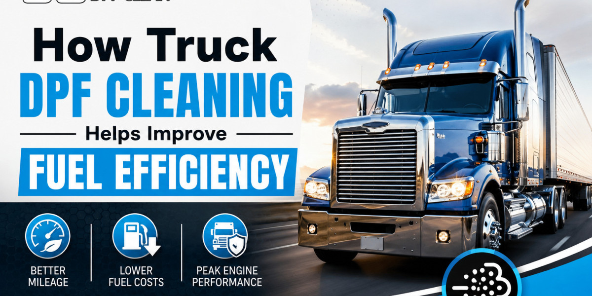 How Truck DPF Cleaning Helps Improve Fuel Efficiency