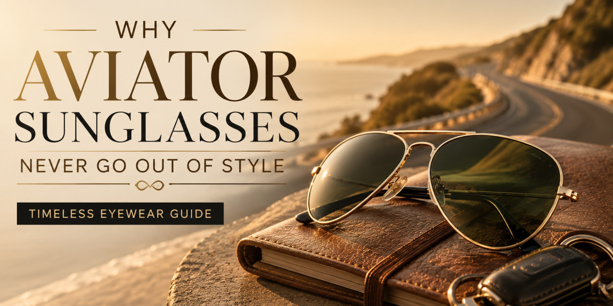 Why Aviator Sunglasses Never Go Out of Style