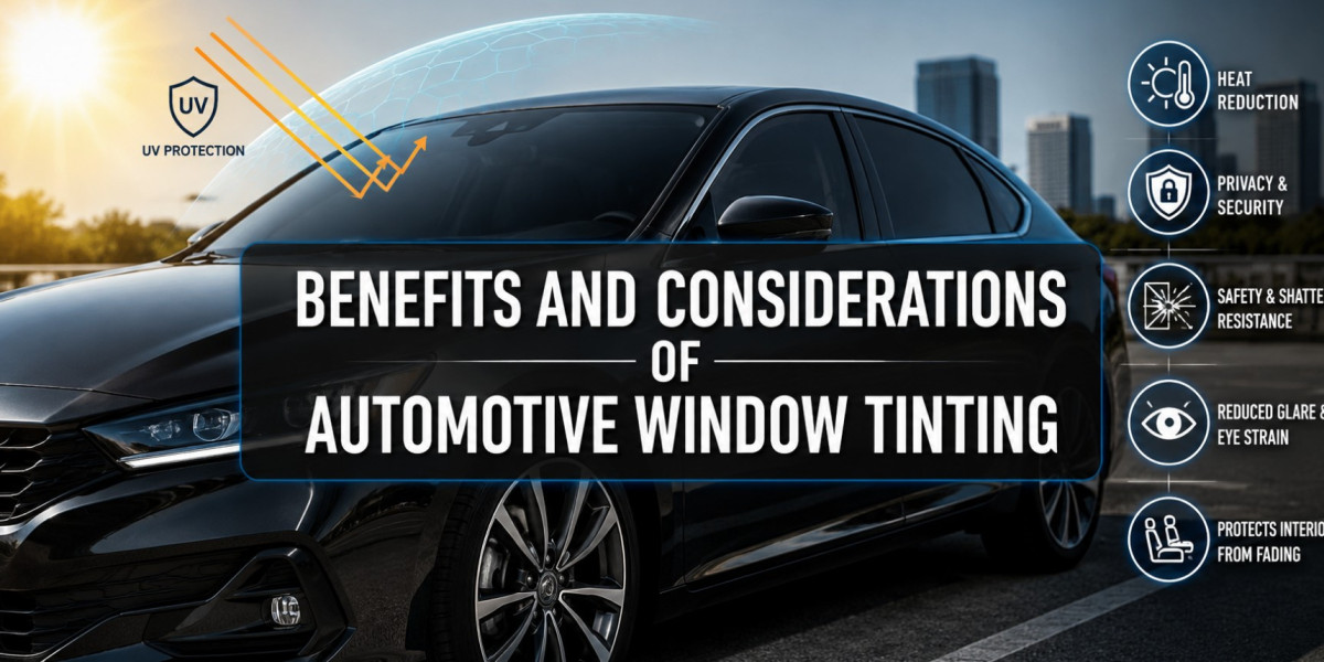 Benefits and Considerations of Automotive Window Tinting