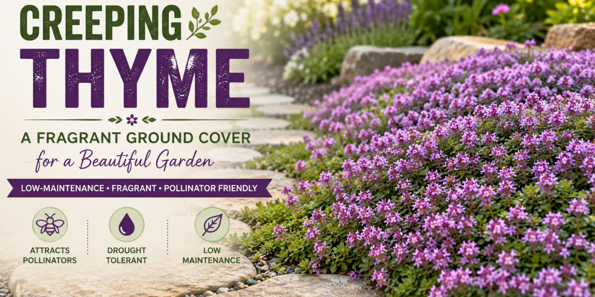 Creeping Thyme: A Fragrant Ground Cover for a Beautiful Low-Maintenance Garden