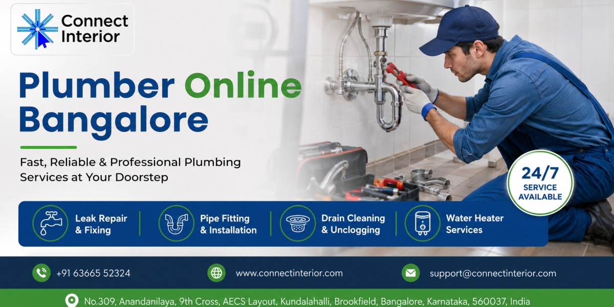 Plumber Online Bangalore – Fast, Reliable & Professional Plumbing Services at Your Doorstep