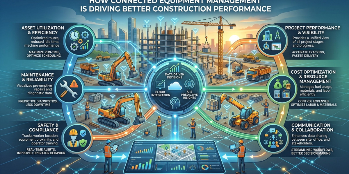 How Connected Equipment Management Is Driving Better Construction Performance