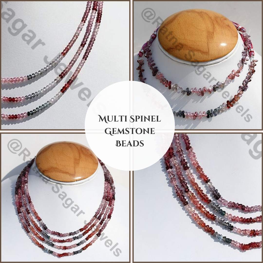 Discover the Unique Charm of Multi Spinel Gemstone Beads – Gemstone Beads Manufacturers