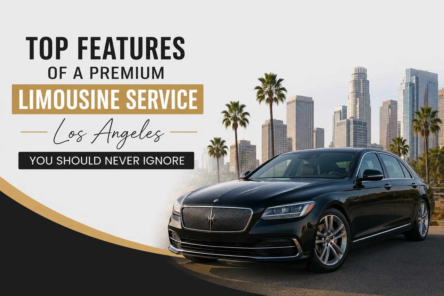 Top Features of a Premium Limousine Service in Los Angeles You Should Never Ignore