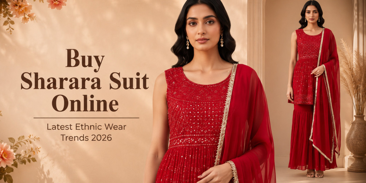 Buy Sharara Suit Online – A Perfect Ethnic Outfit for Every Woman