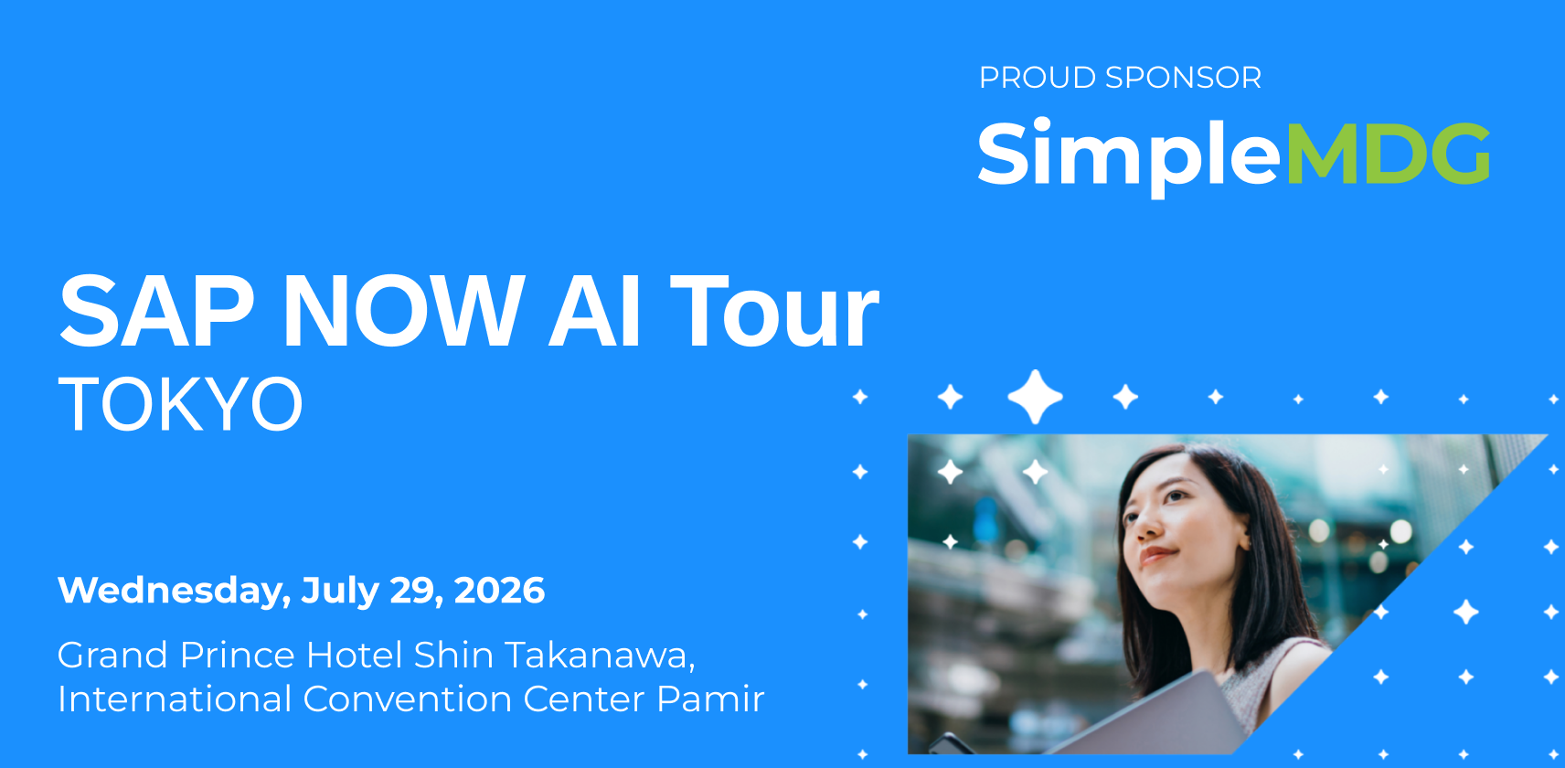 SAP NOW AI Tour Tokyo 2026 | SimpleMDG