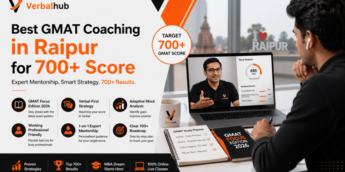 Why Students Prefer GMAT Coaching in Raipur for MBA Preparation