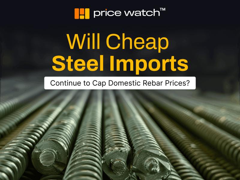 Steel Rebar Prices Extend Decline as Seasonal Slowdown, Rising